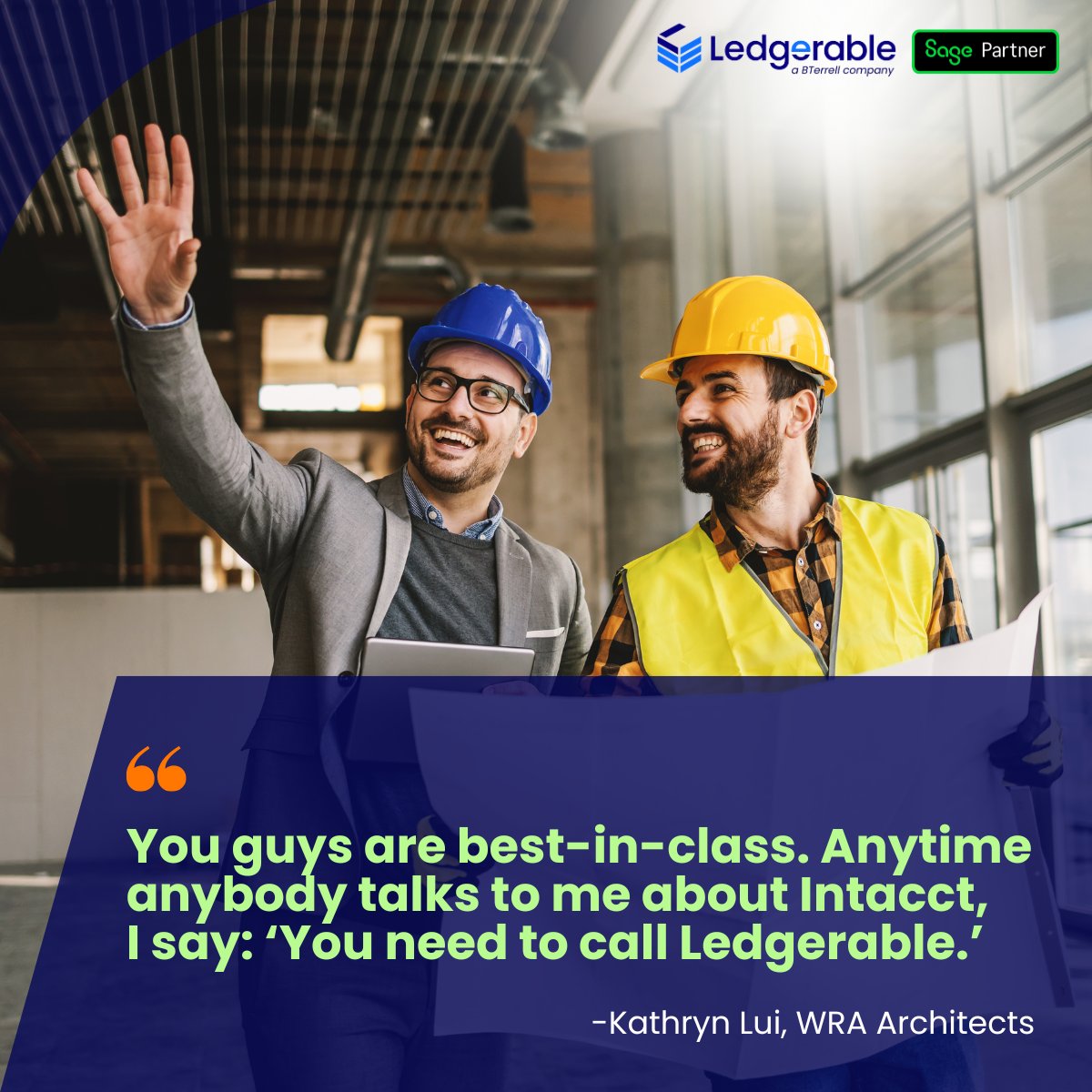 Hard to keep financial data accurate &amp; actionable?<a href="/LedgerableLLP/">Ledgerable</a> SmartCare helps teams get more from Sage Intacct with expert guidance, advanced reporting, &amp; optimization. 🚀
“Best-in-class. I always say: 'Call Ledgerable.'” —Kathryn Lui, WRA Architects
🔗 hubs.ly/Q03Z950d0