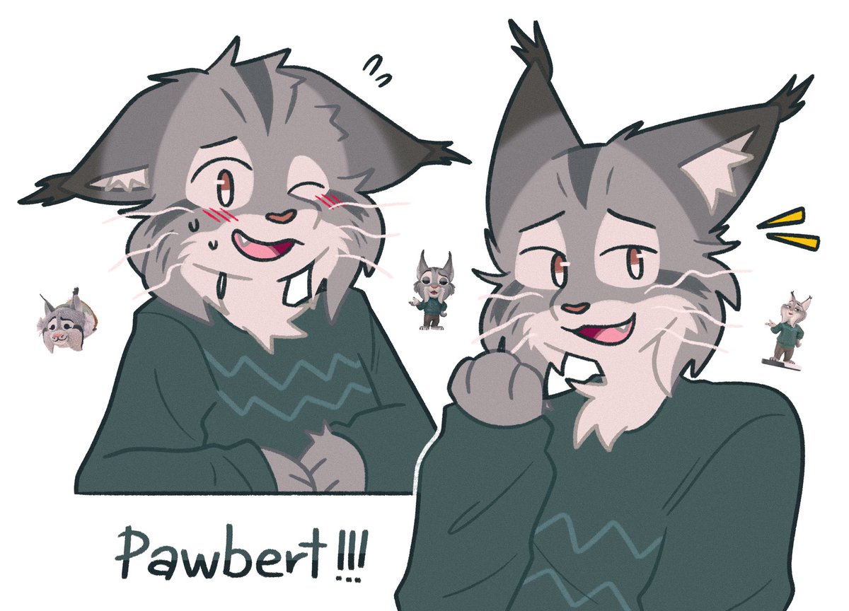 i fear i fell in love with him at first sight #Pawbert #Zootopia2 #furryart