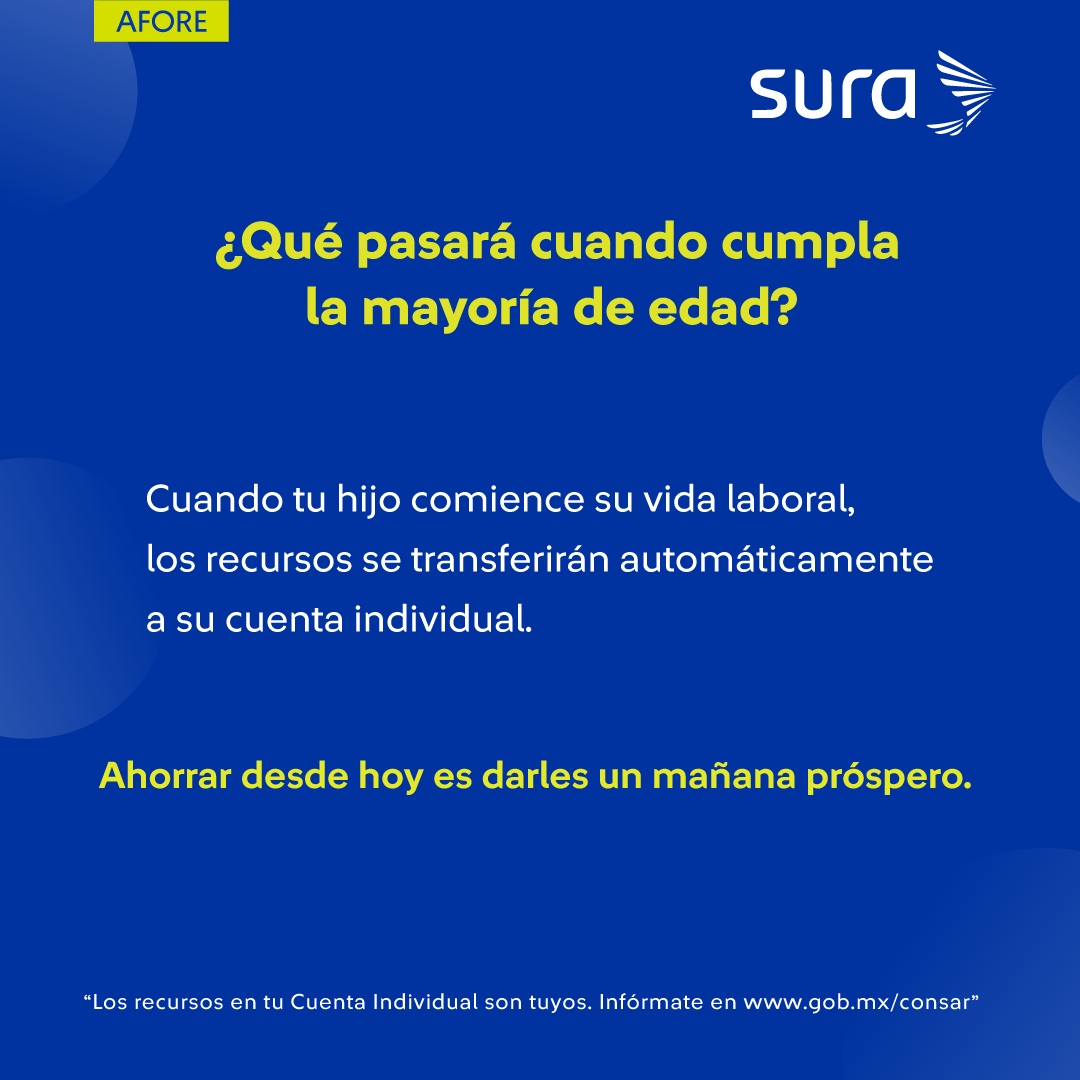 Una Afore para niños puede ser el primer paso para enseñarles a manejar su dinero y avanzar con más tranquilidad en su vida adulta 💡.👉 Visita el blog para descubrir más: ow.ly/TooG50XH1zl