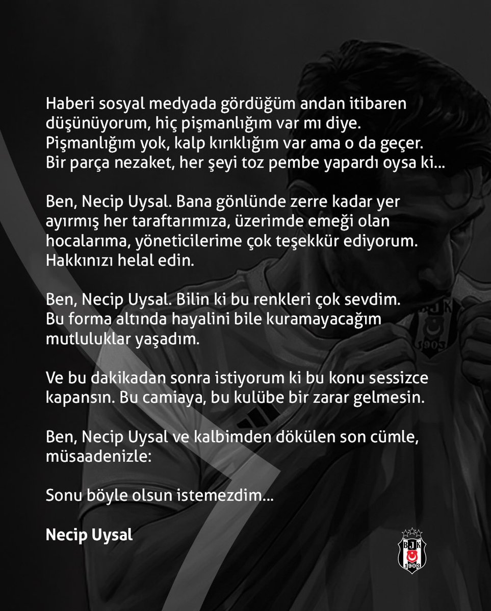 Necip Uysal, açıklama yaptı.