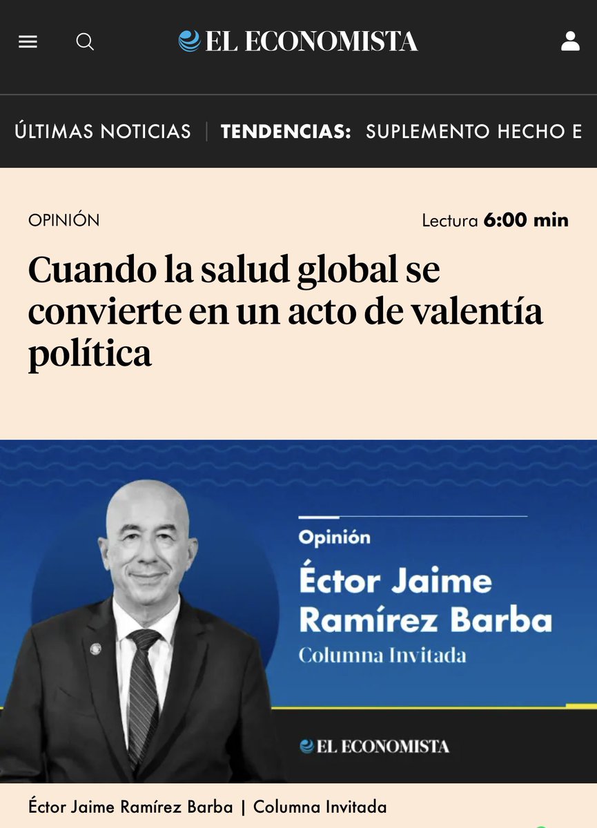 ectorjaime's tweet photo. 2025 dejó una lección dura: menos cooperación, más gasto militar… y la próxima crisis sanitaria no pedirá visa. 

Invertir en salud no es filantropía, es seguridad y estabilidad. Cuando la #SaludGlobal exige #ValentíaPolítica, los parlamentos importan más que nunca. 

🔗 https://t.co/7sPdX4qu2j

📰 https://t.co/VpEbwKmSTh

@UNITE_MPNetwork