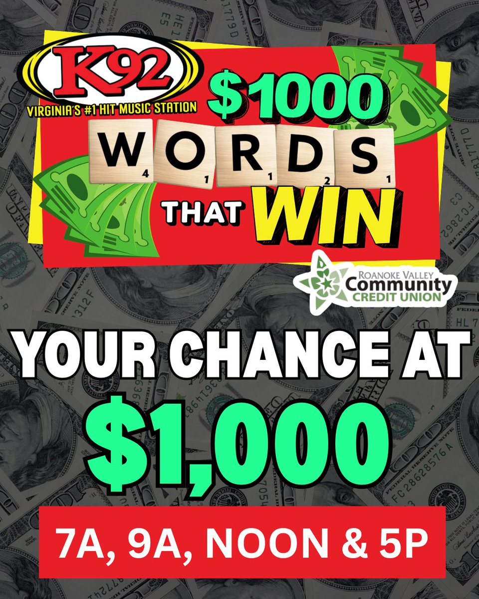 Listen for your first keyword TOMORROW morning at 7AM! 💸