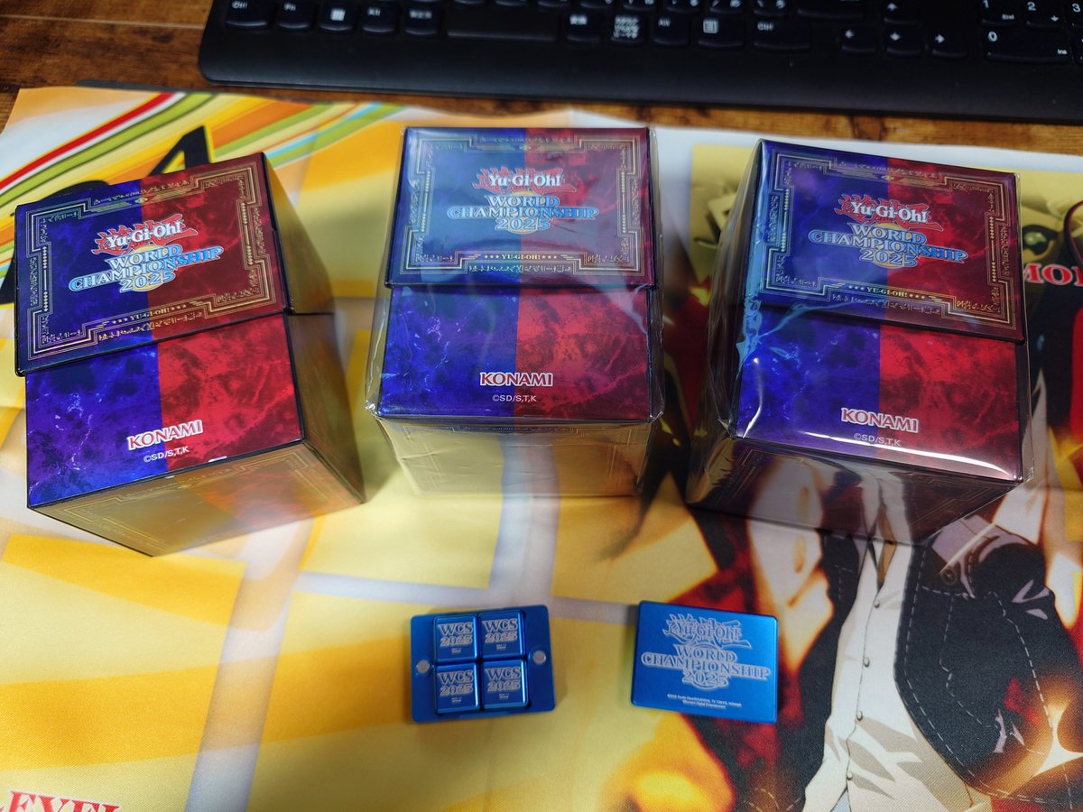 実は遊戯王wcs2025デッキケース3つ持ってます。🤠