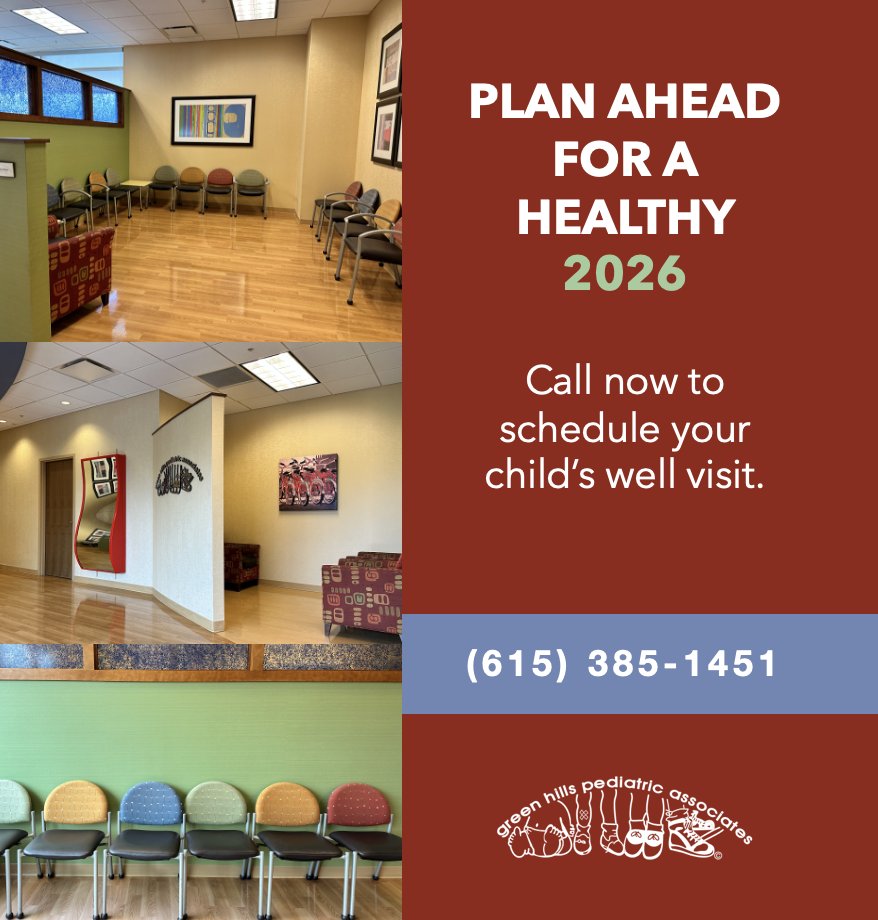 New year, new check-ups! Plan ahead and schedule your child’s 2026 well visit to keep them happy, healthy, and ready for all the adventures this year has in store!