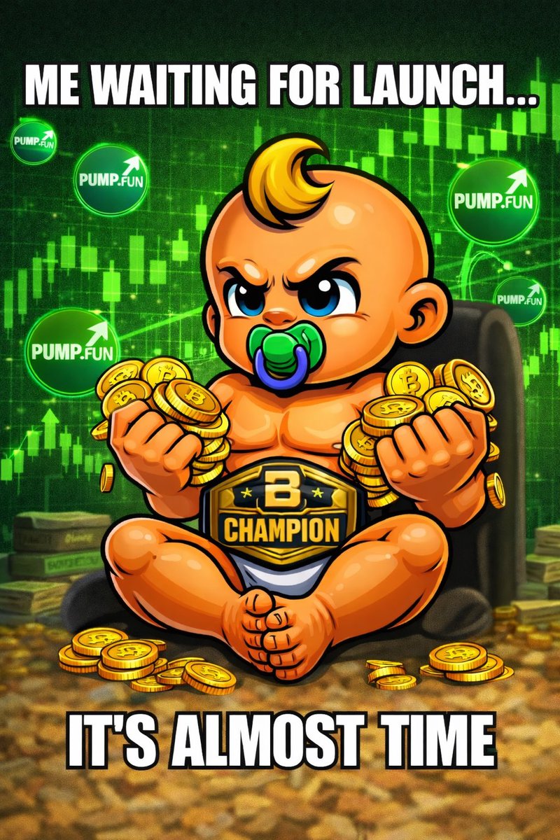 $BABYBUFF — LAUNCHING SOON 🚀

All eyes on $BABYBUFF 👀

This isn’t just a token.
It’s a takeover.

Join early.
Be part of the story before the rest catch on.

💪 Built for the meme culture
🔥 Powered by the community
🐃 BabyBuff is coming.

#PumpFun #PumpFunSol #PumpFunLaunch