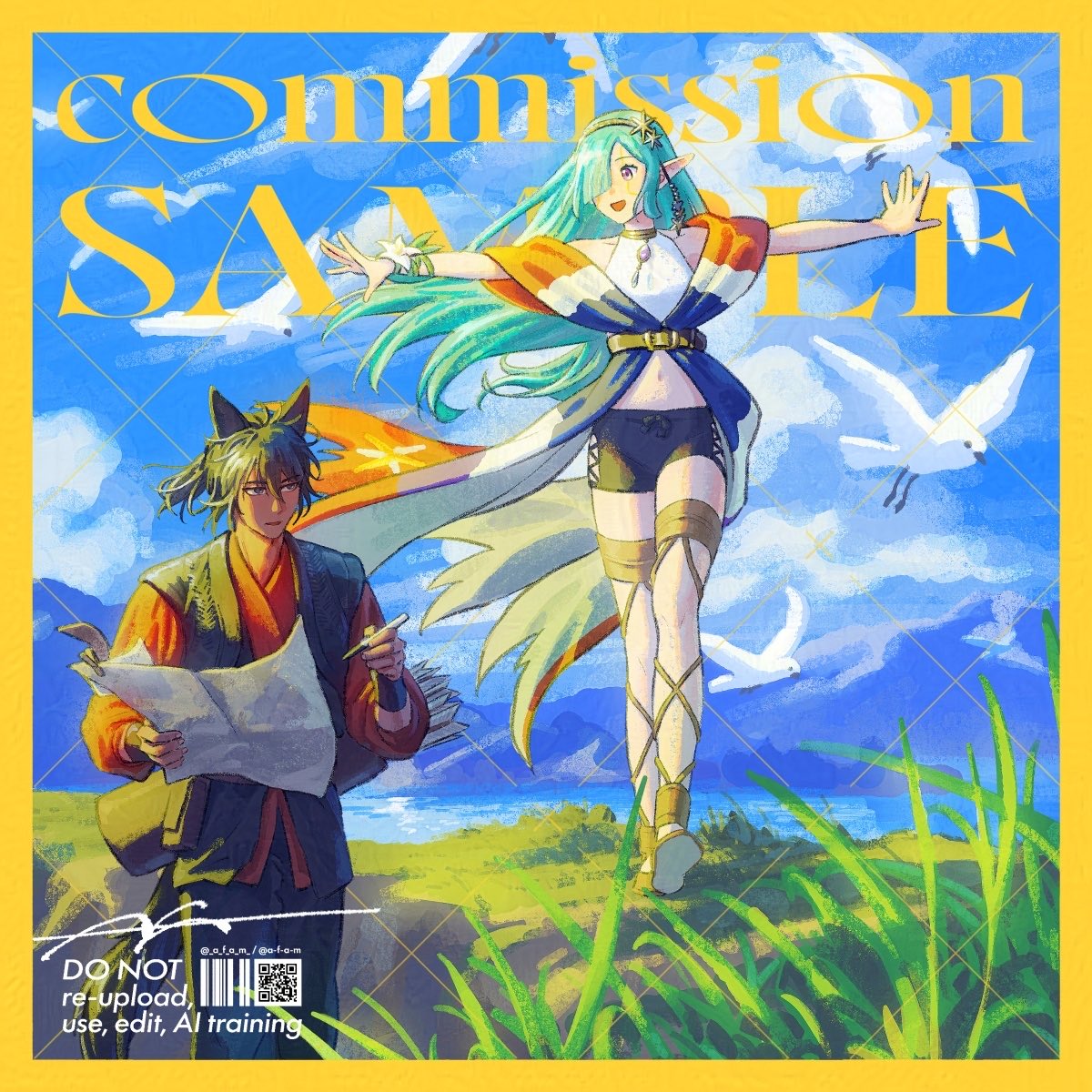 イラスト リクエスト 承ります Skeb リクエストありがとうございます！☀️