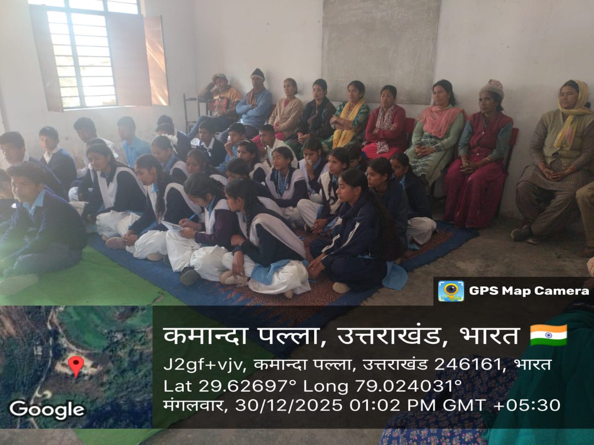 agrideptuk's tweet image. ग्राम कमांदा में एकदिवसीय मौन पालन (मधुमक्खी पालन) प्रशिक्षण कार्यक्रम का आयोजन किया गया।
प्रशिक्षण में SHI श्री हेमवती नंदन, उद्यान पर्यवेक्षक नेहा मलिक एवं उद्यान सहायक श्री मनोज कुमार की उपस्थिति रही।

#Beekeeping
#ApicultureTraining
#OneDayTraining
#HorticultureDepartment