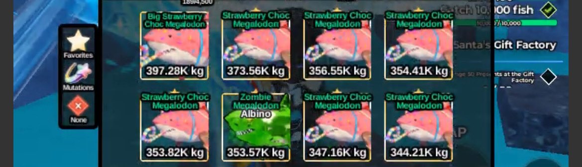 Wts

Mega Strawberry Choc hbd pink 

Mega Zombie albino 

Tawar aja