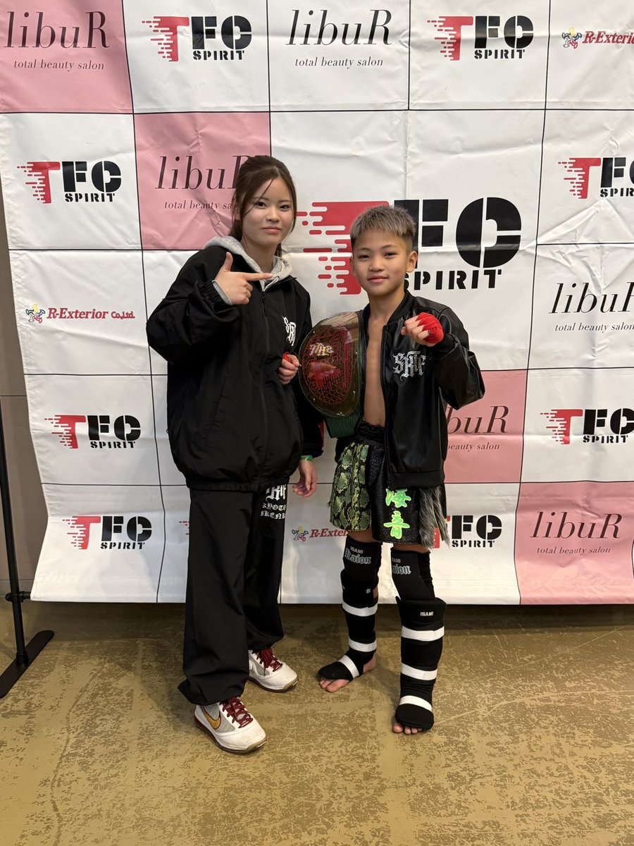 kyotorampage's tweet photo. さすが我が息子🔥海音🥊小4
TFC第3代　-30kg 王者🏆
1週間で二冠目👑KYOTOSEIKENKAI
キックボクシングJr fighter👊
男前やし強いし
華もあるし姉弟全員美男美女やし
今後に注目👍　要チェック✅ https://t.co/VXPtu1flMC