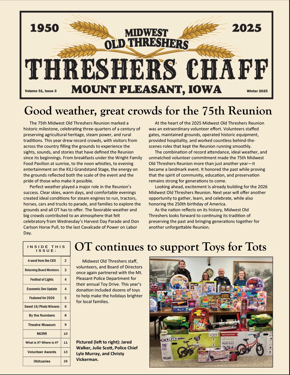 Midwest Old Threshers tweet media