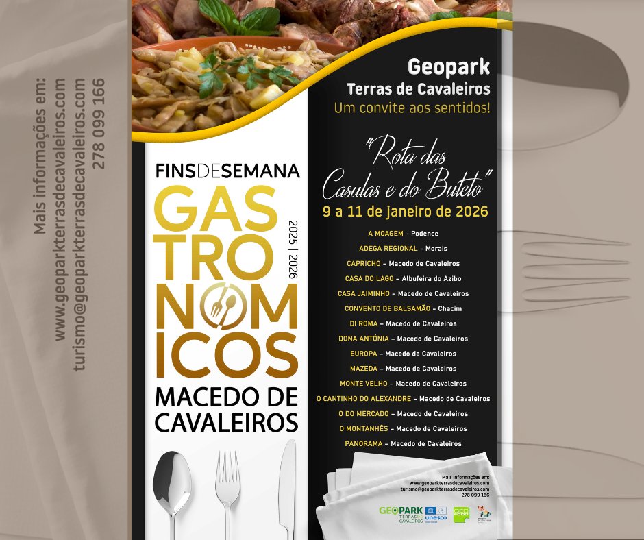 Geopark Terras de Cavaleiros tweet media