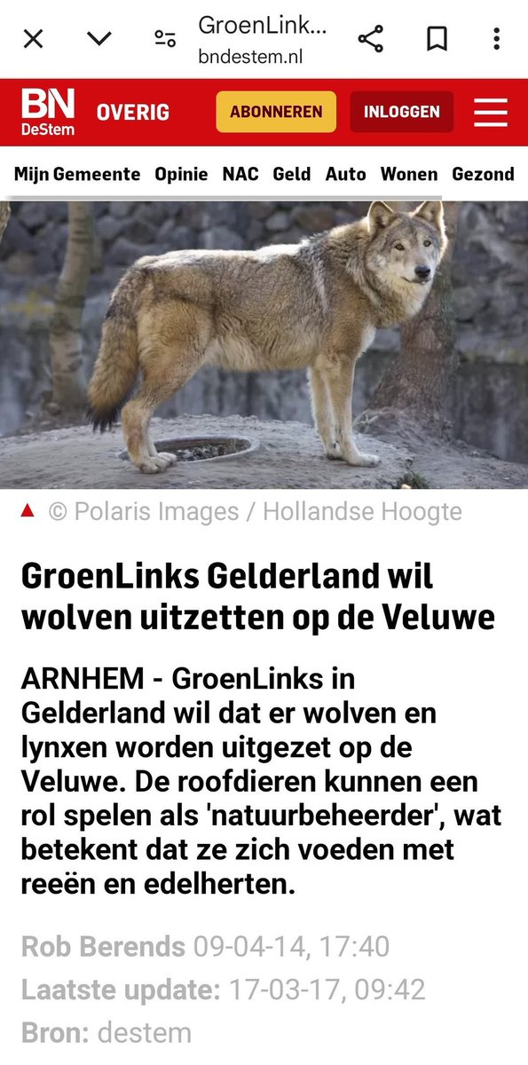 pimgunzel's tweet image. Zullen we de volgende agressieve #wolf #Bram voortaan maar #Volkert noemen? En doortellen: Volkert 1, Volkert 2 etc. Dat @Groenlinks maakt al sinds het voortkwam uit de #CPN, de #Communistische #Partij #Nederland, alles kapot wat je lief is. Van #Fortuyn tot je eigen kind.