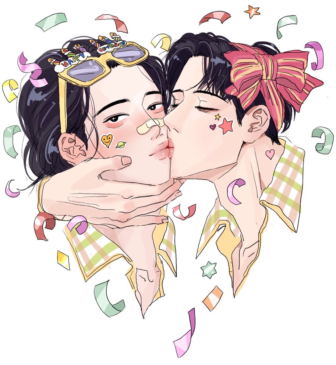 palmtree0503's tweet image. #주의평화 #masterpeace #팬아트 #평화의 선물같은 남자