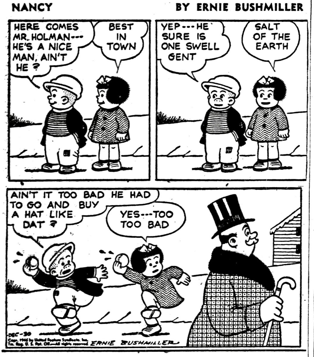 Nancy By Ernie Bushmiller 
December 30,1946