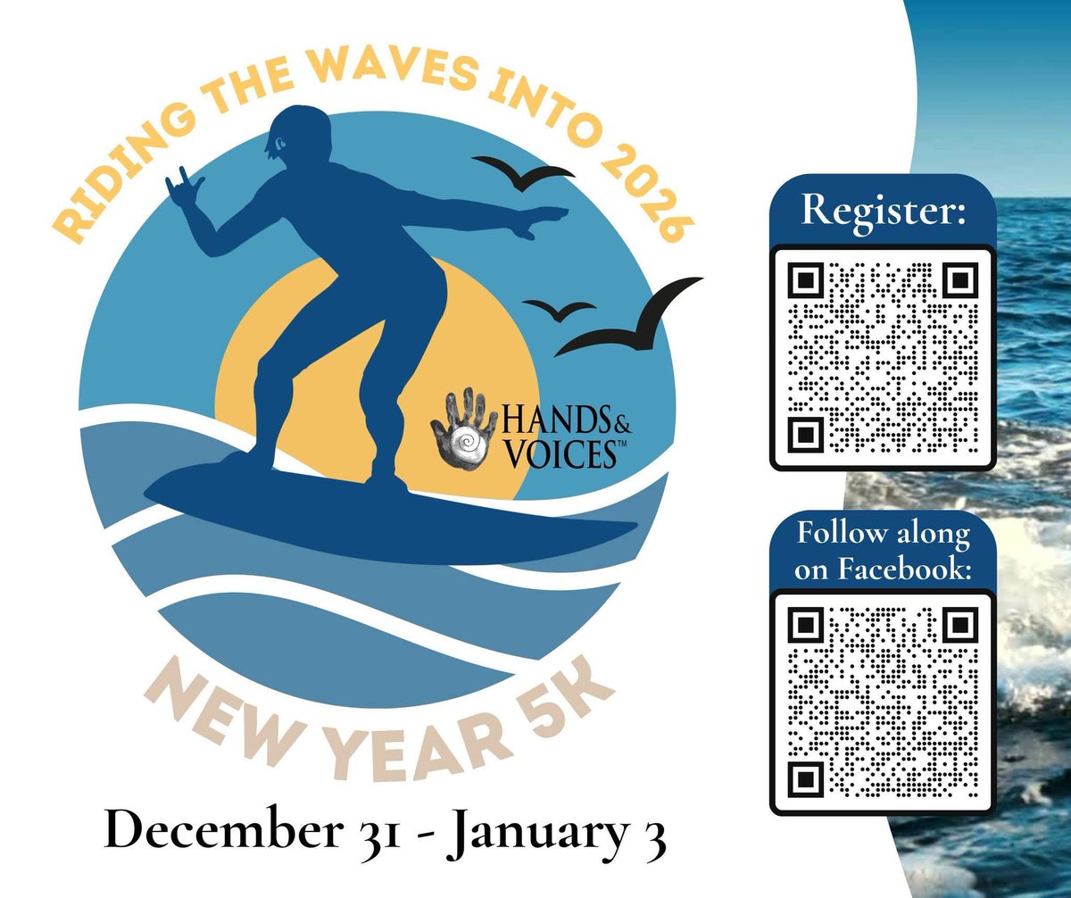 GAHandV's tweet image. The virtual event is from Dec. 31-January 3. 

Follow the event on Facebook and enjoy photos from around the country: facebook.com/events/8166218…
Register (and receive a t-shirt) or donate to support your favorite chapter: secure.qgiv.com/event/handsvoi…

Come on and Ride the Waves with us!