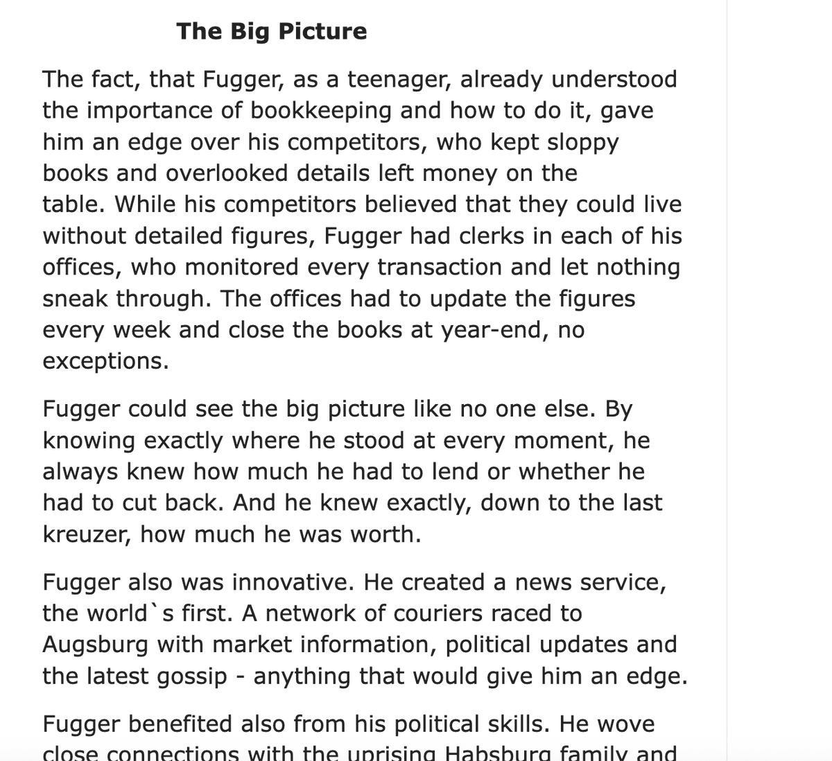 DrGem2015's tweet photo. What I Have Learned From A Jacob Fugger Biography
https://t.co/YlDoKqgL0b
#Bookreview #biography #history #germanhistory #economist #jacobfugger #fugger https://t.co/xduOgjiVBM