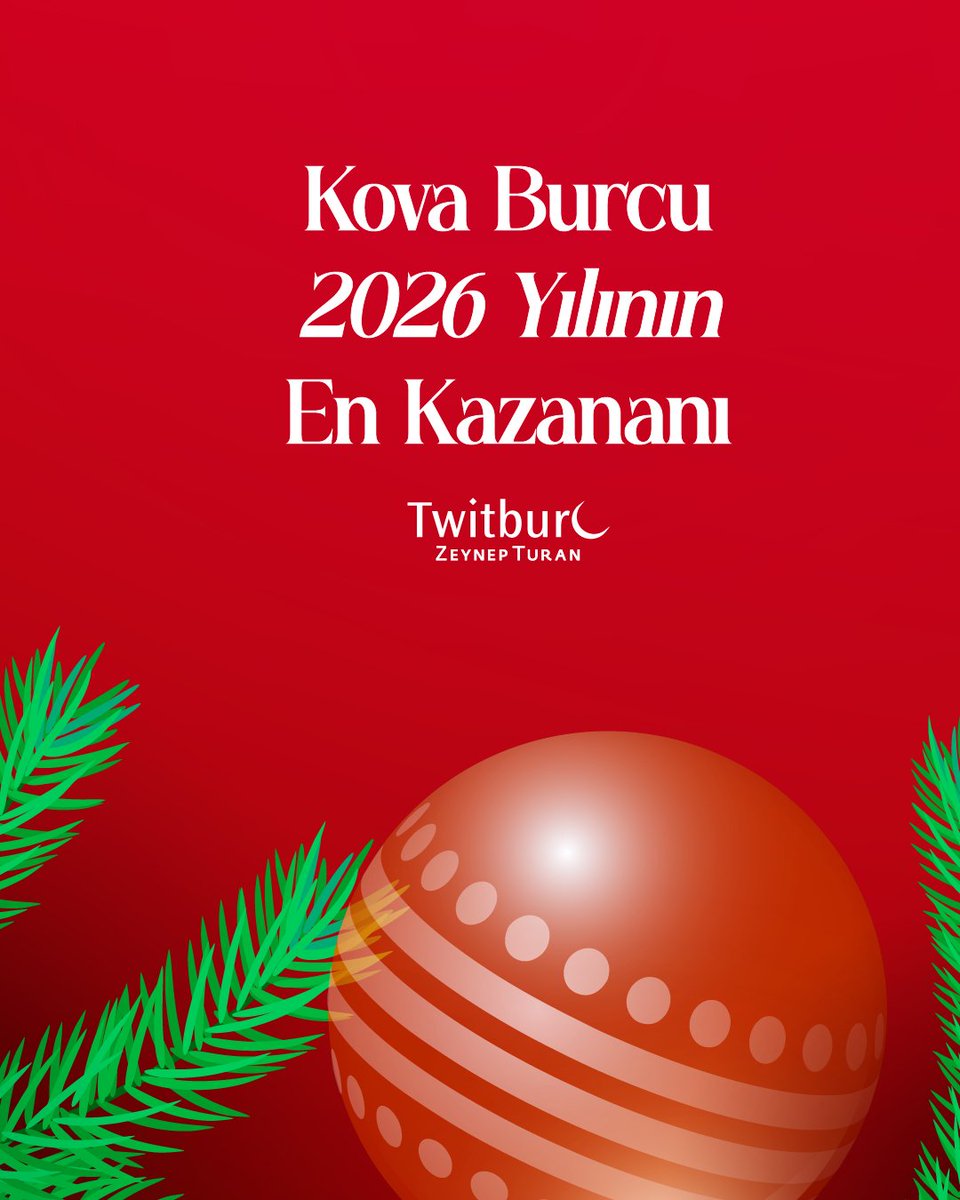 twitburc's tweet photo. ♒ Kova Burcu 2026 Yılının 💫 En Kazananı 💫

🌲 2026’da hak ettiğini geri almak konusunda kimse seni durduramayacak. Şubat ayından itibaren gökyüzü “imkânsız” dediğin başlıklarda bile kapıları açmaya başlıyor. Geçmişte yarım kalan hikâyeni tamamlamak için önün aydınlanıyor.
🌲 Dokuz yıl aradan sonra  burcunda  başlayacak  tutulmalar seni güvenilir yaparken kendini de  konumlandırmanı sağlayacak. Tuhaflıklardan koruyan, işini kolaylaştıran gezegen hareketleri dünyanın ritmini değiştirirken seni ya koruyacak ya da hakkını eksiksiz teslim edecek.
🌲 Bu yıl, uzun süredir biriken ne varsa yerini buluyor.

#zeynepturan #twitburc #2026yılınınenleri