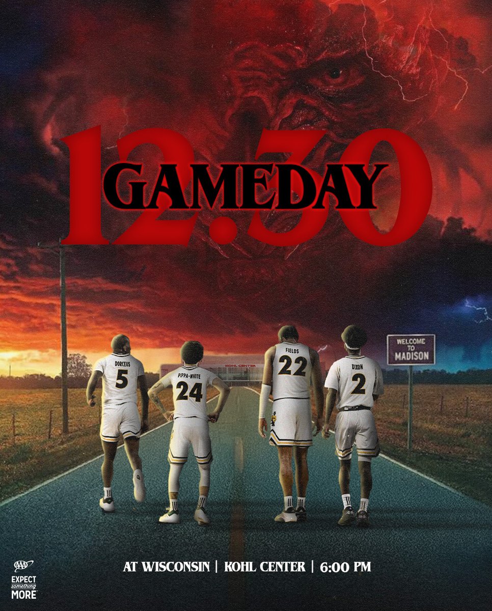 Monday: Game.✔️
Tuesday: Game.✔️

Looking forward to getting back on the court against Wisconsin tonight!
🆚: <a href="/BadgerMBB/">Wisconsin Basketball</a> 
📍: Kohl Center | Madison, Wis.
⏰: 6 PM
📻: mkepanthers.com/showcase?Live=… &amp; <a href="/1017TheTruth/">101.7 The Truth</a> w/Scott Warras
📊: uwbadgers.com/sidearmstats/m…
📺: <a href="/BigTenNetwork/">Big Ten Network</a>