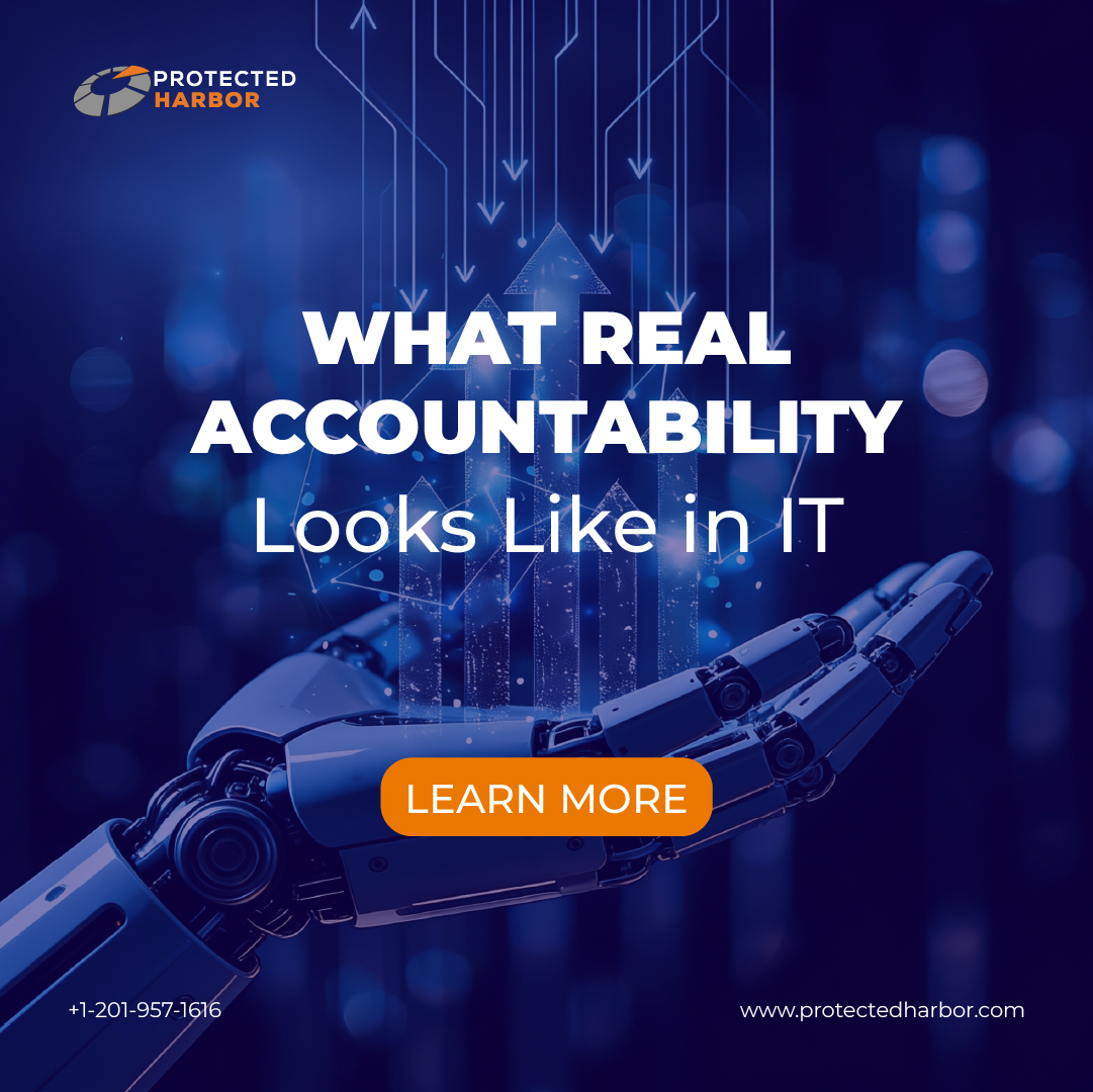 Firewalls can be in place.

Audits can be passed.

Monitoring can be running.

And IT can still fail — if no one owns the outcome.
Real accountability = ownership.

tinyurl.com/ye24f9kv