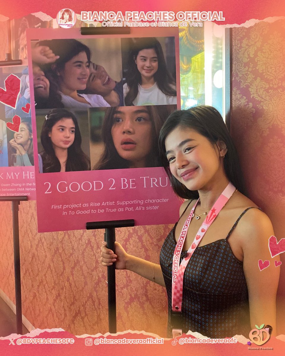 BDVPEACHESOFC's tweet photo. WE LOVE YOU SO BAD, PEACHES! 🍑

A huge thank you to everyone who attended today’s #LoveYouSoBad block screening at Fisher Mall QC and helped make it a success. 🌟

Congratulations to our dearest Savannah! 
#BiancaDeVera | @biancadeveraa https://t.co/5Xi5VgjIf0
