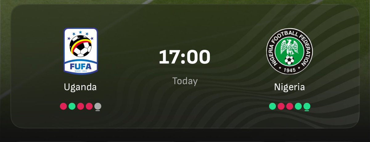 Frank69375504's tweet photo. N200k for whoever gets the correct score of the match between Uganda vs Nigeria 

Must be following so I can Dm https://t.co/Bk8jsYWQMu