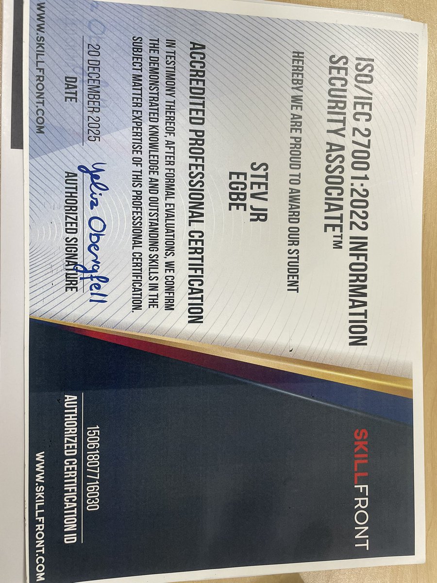 Florente95's tweet image. 2025 rundown ✅

Grateful for the growth and learning I experienced in 2025 🙏✨
This year strengthened my journey in cybersecurity, leadership, and personal development
#CyberSAwareness