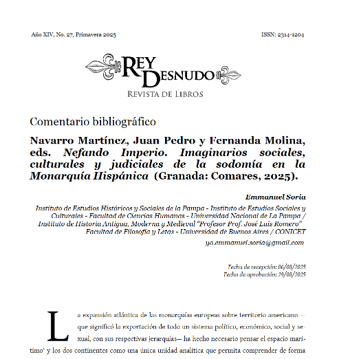 ModernoNoSoy's tweet photo. Buenas noticias de fin de año!
Los Reyes Magos (o más bien el Rey Desnudo) se han adelantado. Publicado el último número de la revista argentina "El Rey Desnudo" que incluye una reseña firmada por Emmanuel Soria de Nefando Imperio.

https://t.co/qS1Iehs5Nn https://t.co/IhVs1wkHHH