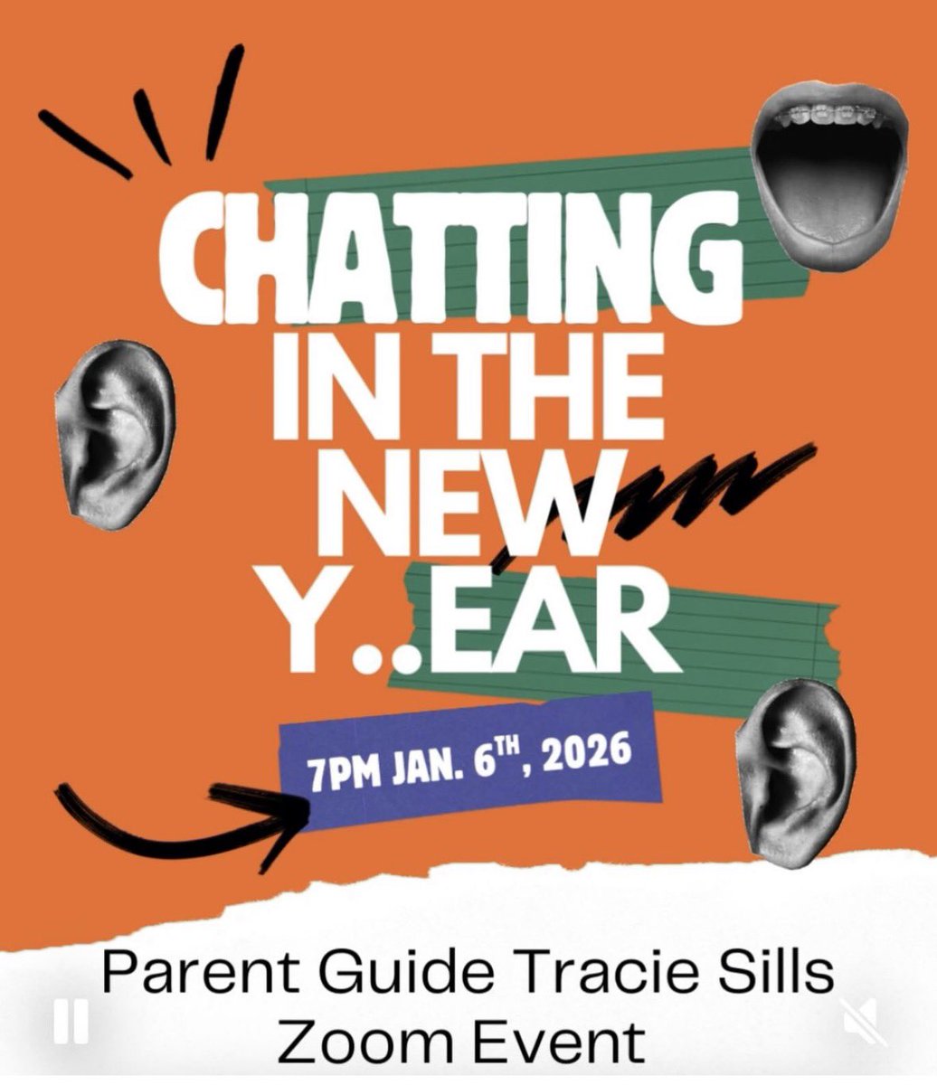 GAHandV's tweet image. 🦻Georgia Hands &amp;amp; Voices, Guide By Your Side Program "Chatting in the New Y…ear! Tues. Jan 6th, 2026 at 7pm. 

🦻email tracie@gahandsandvoices.org 
🌟for families that live in Waycross, Coastal, Albany, Valdosta, Columbus, Dublin, Macon, Augusta, Lagrange, Clayton areas.