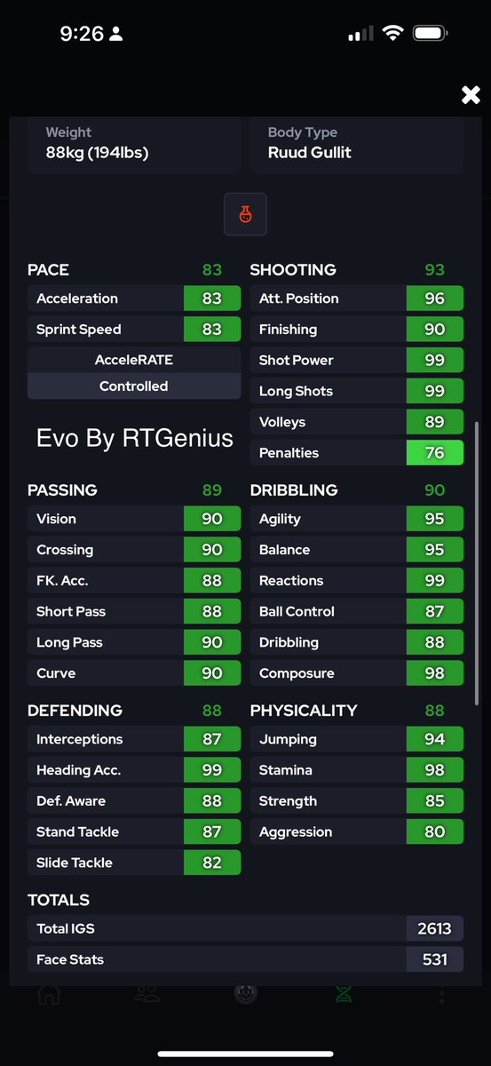 beastmodeprods's tweet photo. It’s here bros, the FULL CHAIN for the best Gullit in #FC26 👀 

Only 16 games 💨 

If you haven’t done package delivery yet, do so ASAP! You need them both and it expires today 

See video below for the method & how to make Giga Gullit & any other evos absolutely INSANE 👇🏼

Note: If you didn’t put athlete lab on before it expires/don’t have fast feet, just use frosty dribbler x 2 & it will be very similar

Enjoy a Blues Legend 🐐 🫡
