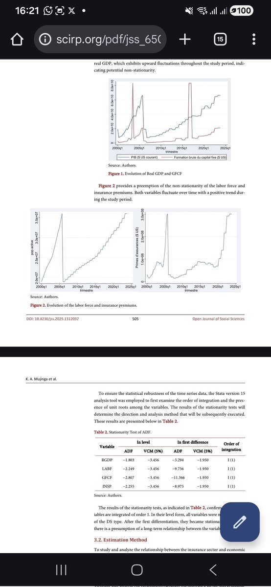 Diallotely243's tweet photo. J’ai l’honneur de vs informer de la publication de l’article que j’ai coécrit avec le Prof Alain Mujinga et le CT Jean-Claude dans la revue scientifique internationale Open Journal of Social Sciences.
Je vous en recommande vivement la lecture.
Excellente année 2026 à vous! 
#RDC https://t.co/uVgUi0GjR1
