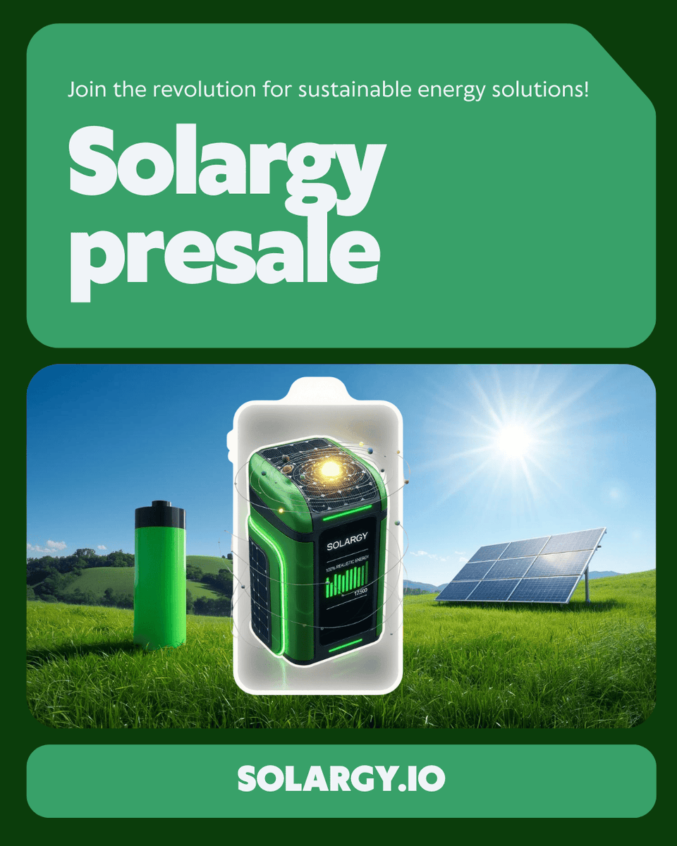 Hacker81487941's tweet photo. @elonmusk One-stage $SOLARGY presale underway on ETH – https://t.co/cNJyfSsBtn https://t.co/xmTRe5KWer