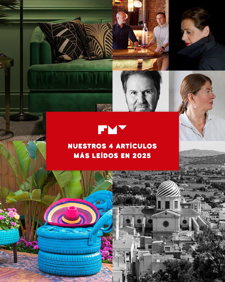 FMYecla's tweet photo. Termina 2025 y es un buen momento para repasar los artículos más leídos de nuestro blog.

¡Descubre los 4 artículos más leídos en el 2025!

¿Quieres conocerlos? 👇👇
https://t.co/KW3h5qnIqO

#FMY #FeriaMuebleYecla #Habitat #Contract https://t.co/5gi27O7Vv1