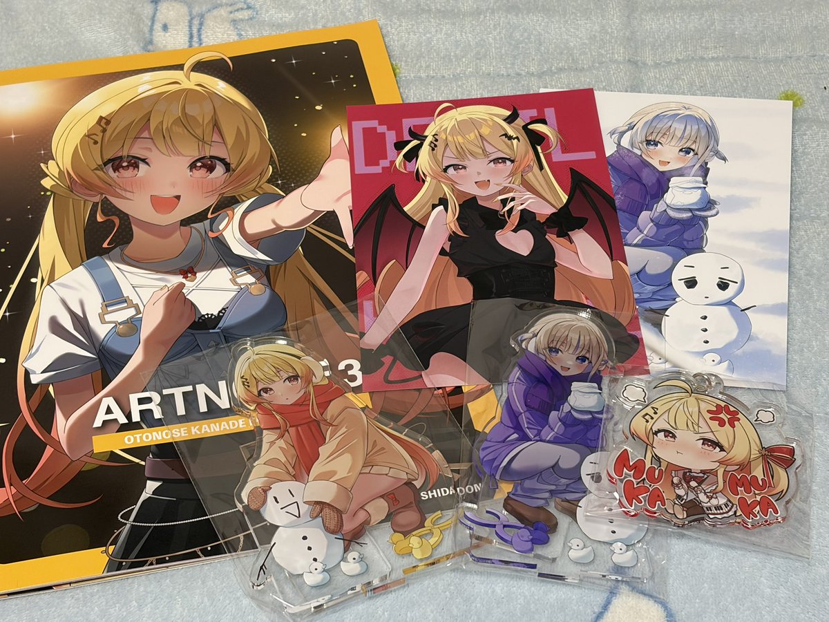 C107 虎と少女 新刊 アクリルスタンドセット C107 虎と少女 会場限定