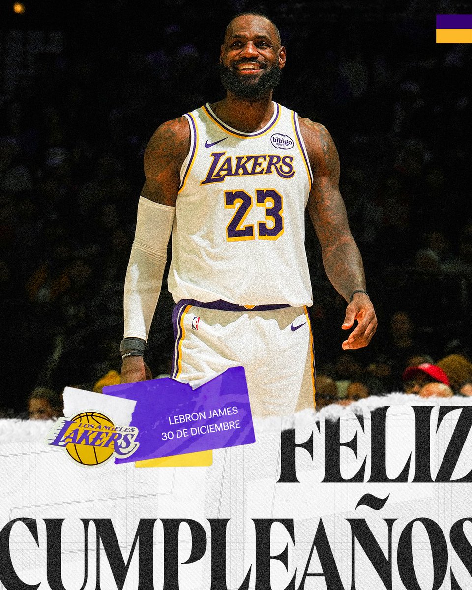 FELIZ CUMPLEAÑOS LEBRON 💛👑
