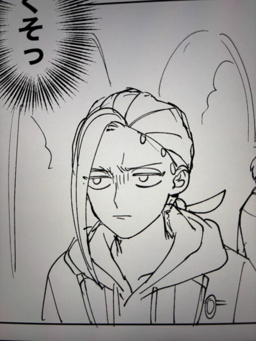 ペン入れしたらあんまり可愛くなくなってしまった可愛い🐍の下描き 