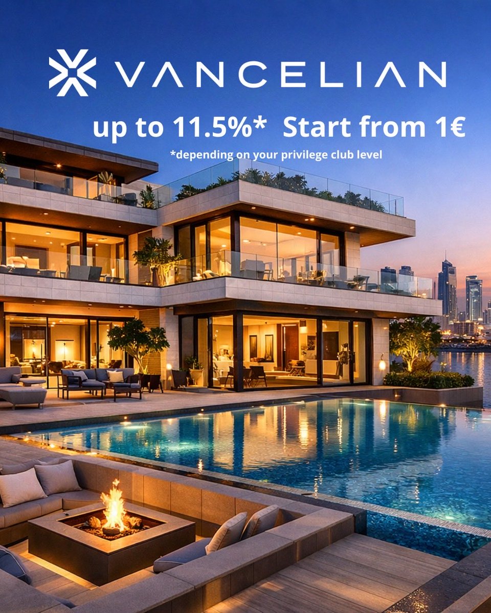 En of the year?👀
🤔Do you have any new years statement about your savings?💸
Boost it and make savings routine with <a href="/Vancelian_app/">Vancelian</a> 🙌
✅ Start form 1€
✅ Daily interest
✅ Free deposits and withdrawals
✅ earn up to 11.5%

ℹ️More details about offer here: