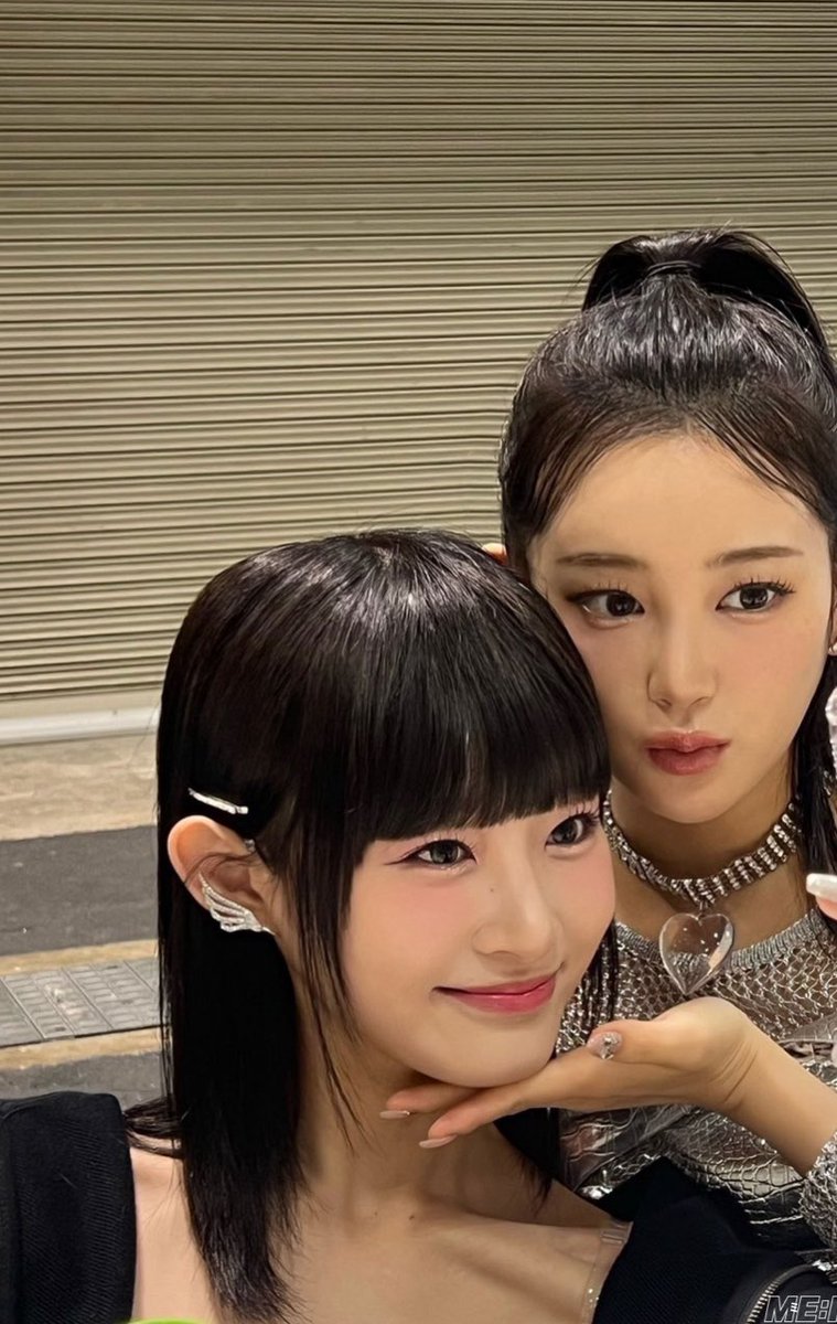 デビュー初期のツーショ🥹💗 #ME_I #加藤心 #櫻井美羽 #石井蘭 #飯田栞