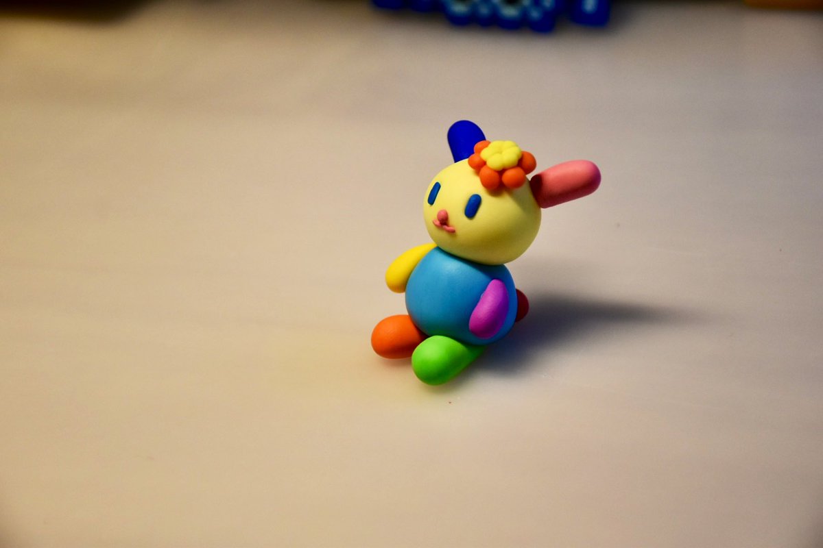 CrayRaan's tweet image. はなうさ！
#樹脂粘土　#ワンドロ部　#はなうさ