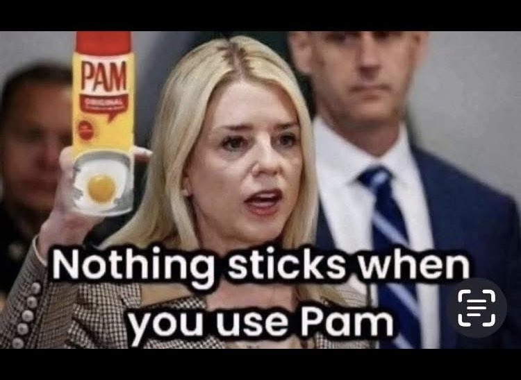 RonGiorgi's tweet photo. @realDonaldTrump lets get @AlinaHabba as AG because nothing sticks with Pam. @DonaldJTrumpJr @dbongino @DanScavino @EricTrump @JDVance @POTUS https://t.co/4mGuSUUL01