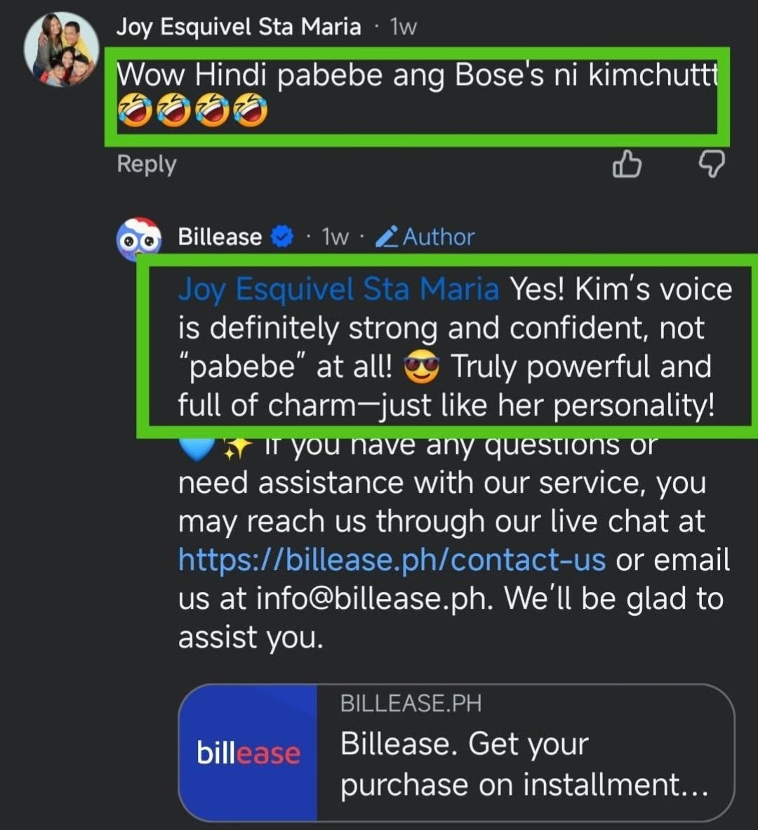 vmind82's tweet photo. #KimPau Fam please engaged kayo sa Promo Reel IG ni Kim also with Billease I saw their Page parang ang saya ng workplace environment nila and they really love &amp; defended Kim. I always re-story Kim &amp; Pau reels every now and then and connected to my FB account story too. #KimChiu https://t.co/U2e0TFdrVi