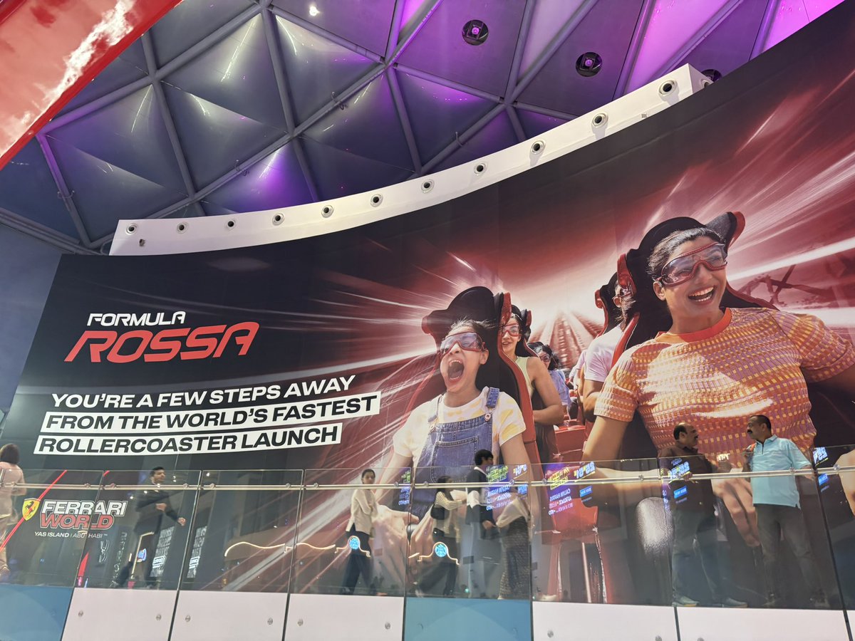 sarollpanna's tweet photo. The Last Day of "The World's Fastest Roller Coaster"
片っ端から園内にある"Fastest"の文字を記録。
#FormulaRossa
#FerrariWorld https://t.co/sB3sPjo2p0