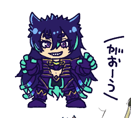 「絵チャ参加させてもらった～! 久しぶりだったけど楽しかった! 佐士くん描いたら周」|柊野えすな🌻⛩🕊強謙イベ43のイラスト
