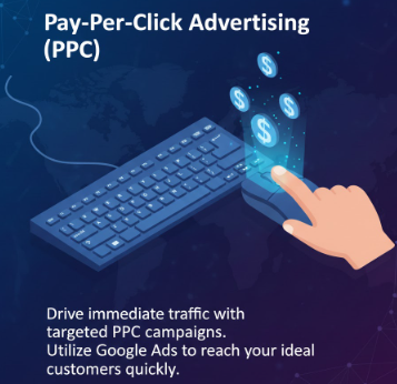 samejack06's tweet image. keyboard with a finger clicking a mouse and dollar signs appearing.
Drive immediate traffic with targeted PPC campaigns. Utilize Google Ads to reach your ideal customers quickly.
#PPC #search #Ads