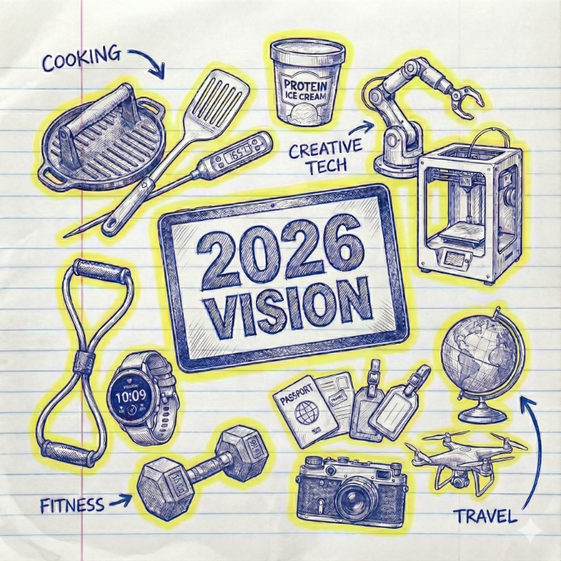 GeminiApp's tweet photo. Visualize your 2026 goals with the help of Nano Banana Pro.

Open the Gemini app and use the prompt in the replies. Try different styles, like magazine cutout, notebook paper, and more. Share yours below ⬇️