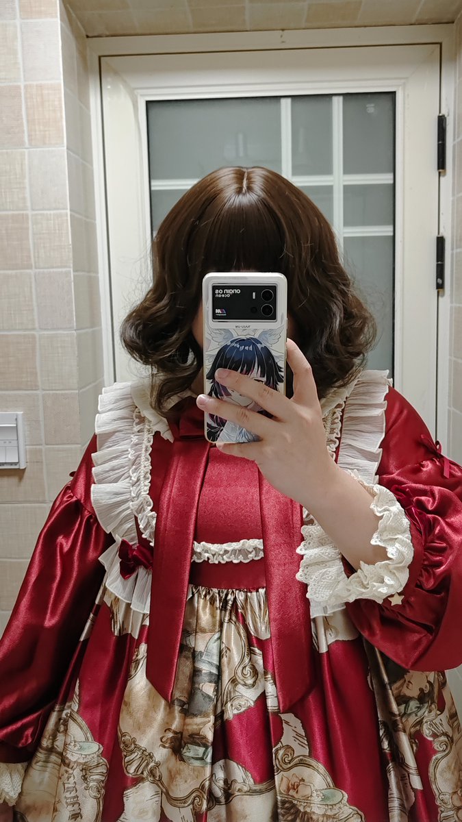 xiaodu402's tweet photo. 可爱的小裙子，嘻嘻 ＃古董人偶  ＃Lolita  ＃男娘 https://t.co/aywfWSQjGJ