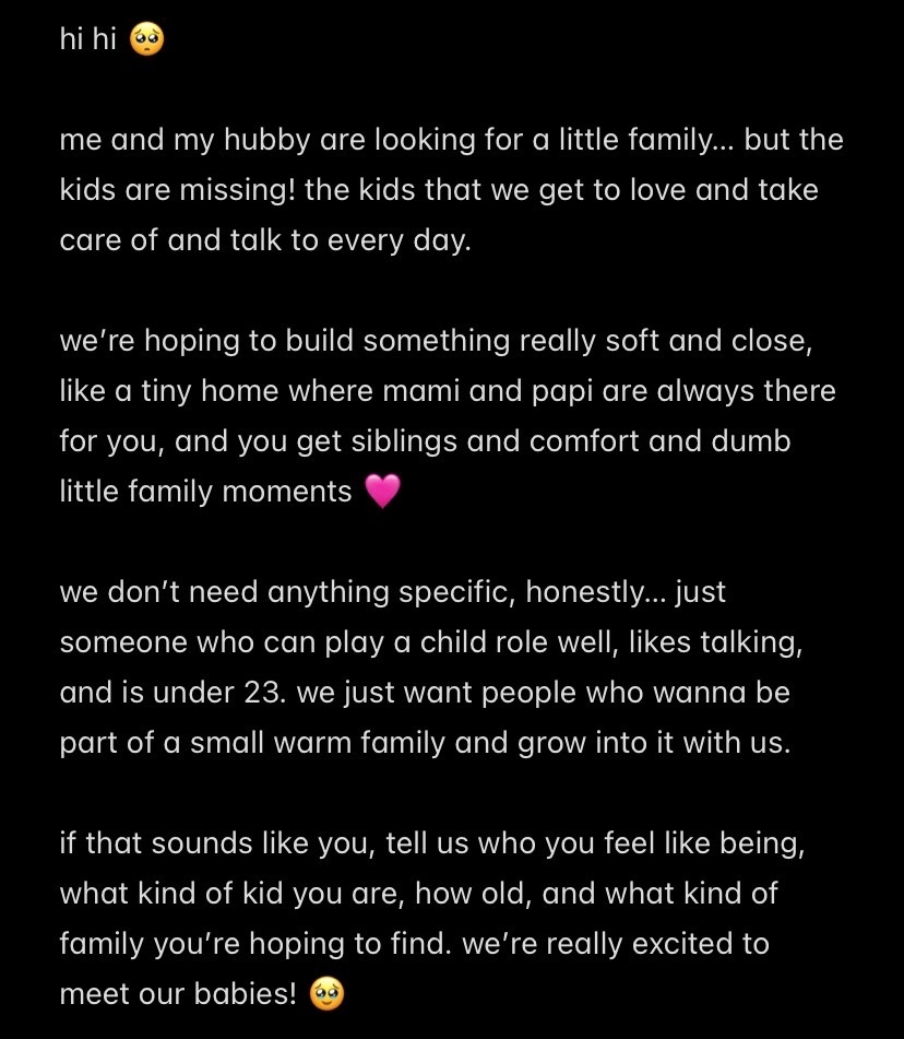 bermuara_sayang's tweet image. sayang! looking for our two little hearts to make our family whole 🥺 boleh maju barengan, ya. ❤️