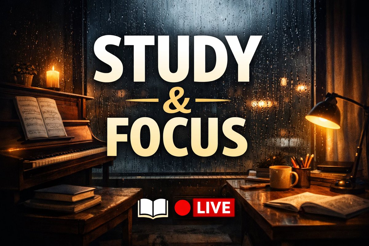Study with me
Odaklanma
Ders çalışma için Yağmur ve Piano Sesleri.

Canlı yayın kesintisiz devam ediyor:

youtube.com/live/_jBqLiWHC…