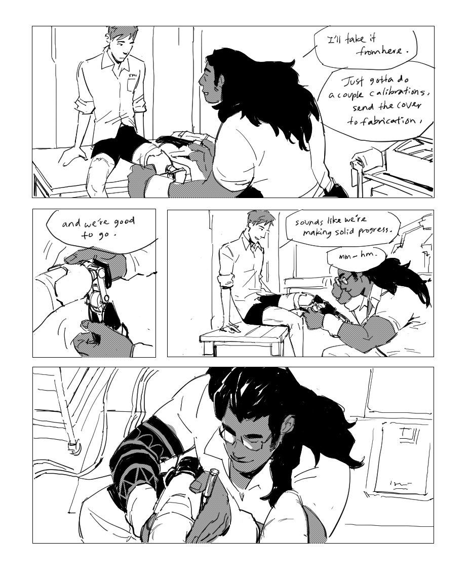 prosthetics au with #Roydbert