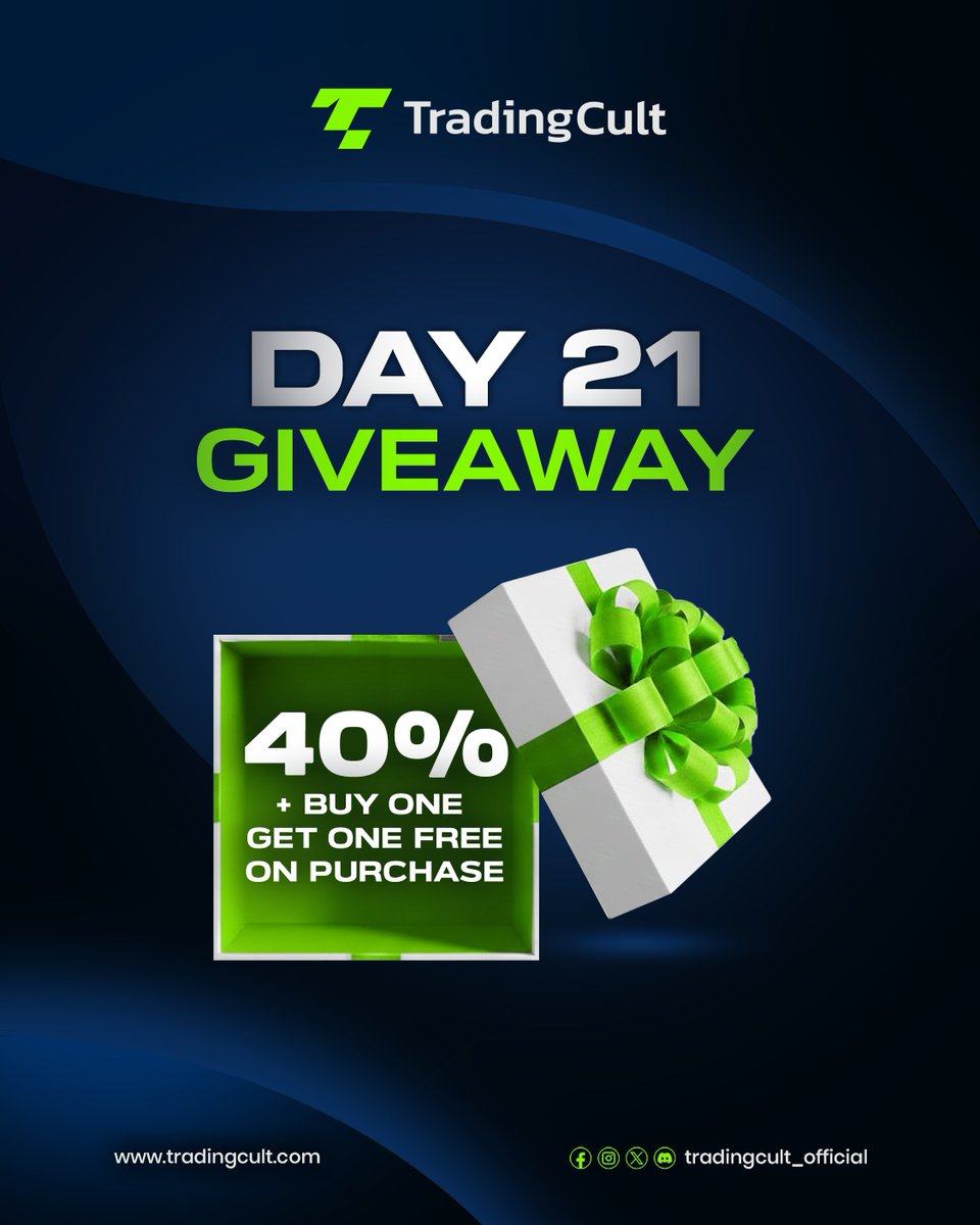 Day 21 of the Giveaway completed!                    

 Congrats to our 3 winners from the Christmas Giveaway — you just secured  a  40% OFF AND BOGO!    

Your gifts are on the way!

<a href="/AYUSHIXL/">AYUSHI</a>
<a href="/mallutrader036/">mallutrader</a>
<a href="/M_Prince70/">𝑴𝒐𝒖𝒔𝒔𝒂 𝑷𝒓𝒊𝒏𝒄𝒆 ⚽️</a> 

Didn't win this time? No worries… YOU can still win