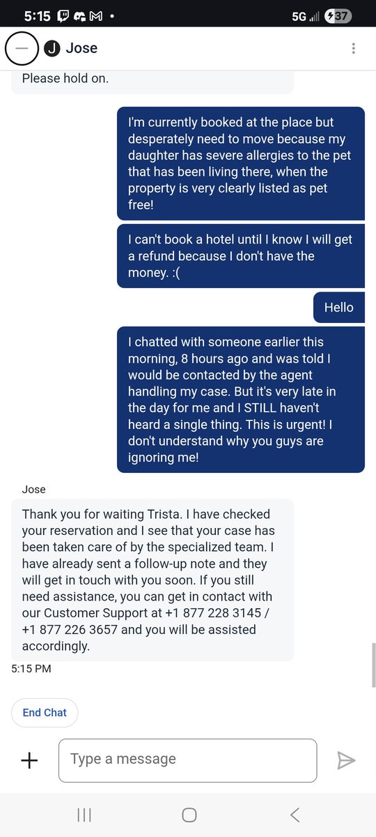 Twister29881's tweet image. @vrbo Ignored by VRBO agents when falsely advertised property in Davenport, FL is extremely dirty and unsuitable! My daughter is extremely allergic to pets, and I specifically chose this property because it was "no pets", and yet, there is clear evidence of a dog present!